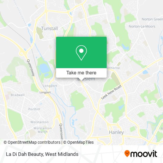 La Di Dah Beauty map
