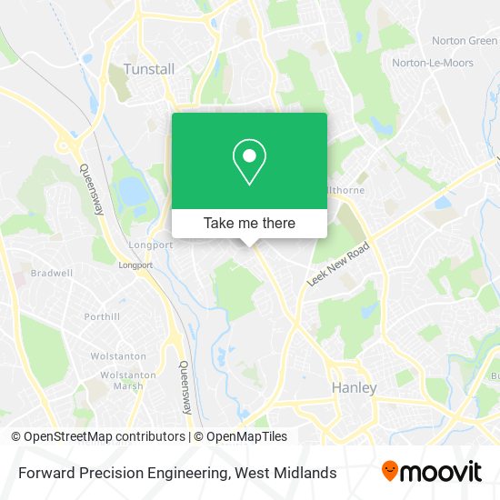 Forward Precision Engineering map
