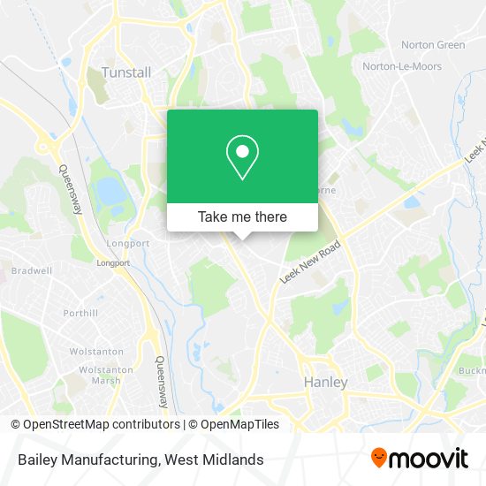 Bailey Manufacturing map