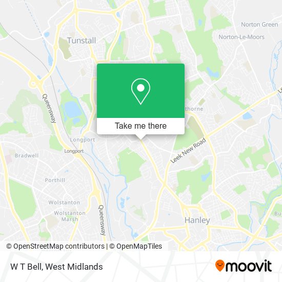 W T Bell map