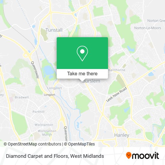 Diamond Carpet and Floors map
