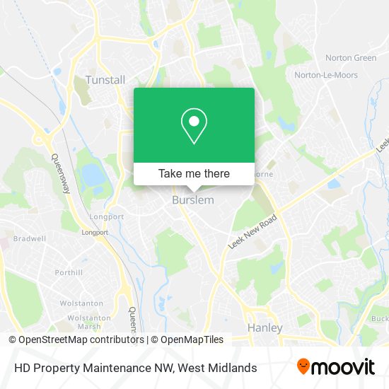 HD Property Maintenance NW map