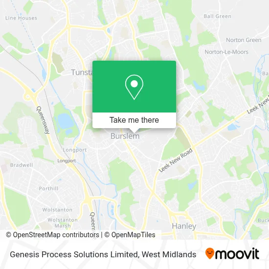 Genesis Process Solutions Limited map