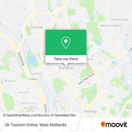 Uk Tourism Online map
