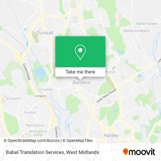 Babel Translation Services map
