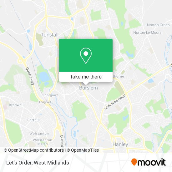 Let's Order map