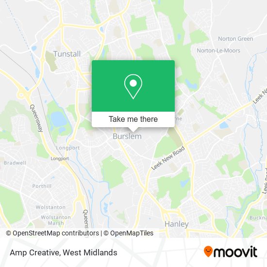 Amp Creative map