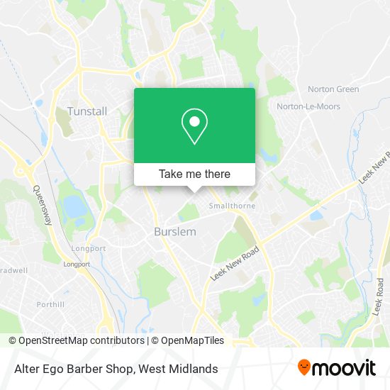 Alter Ego Barber Shop map