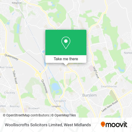 Woolliscrofts Solicitors Limited map