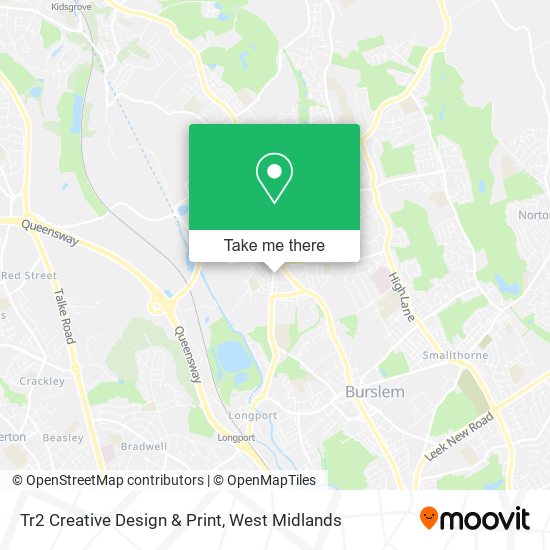 Tr2 Creative Design & Print map