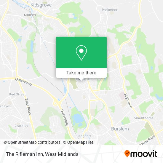 The Rifleman Inn map