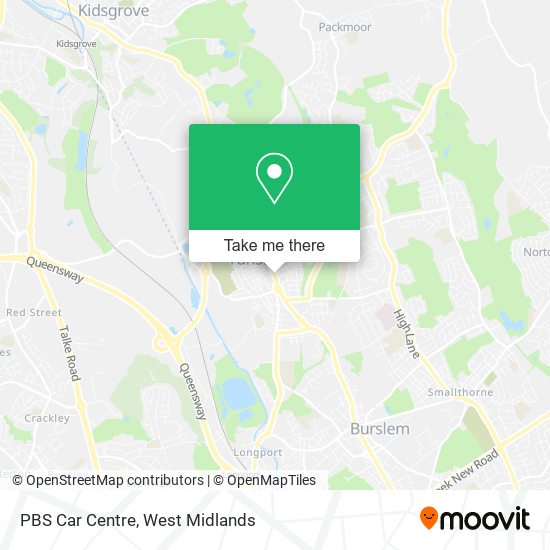PBS Car Centre map