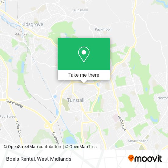 Boels Rental map