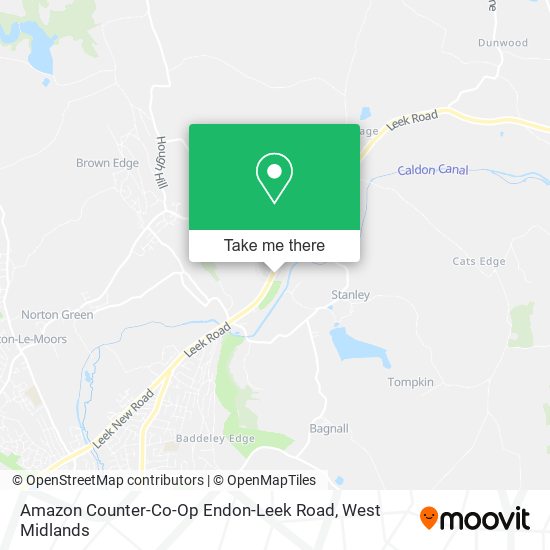 Amazon Counter-Co-Op Endon-Leek Road map