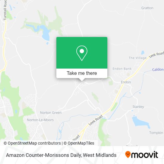 Amazon Counter-Morissons Daily map