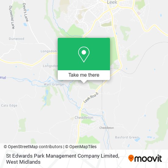 St Edwards Park Management Company Limited map