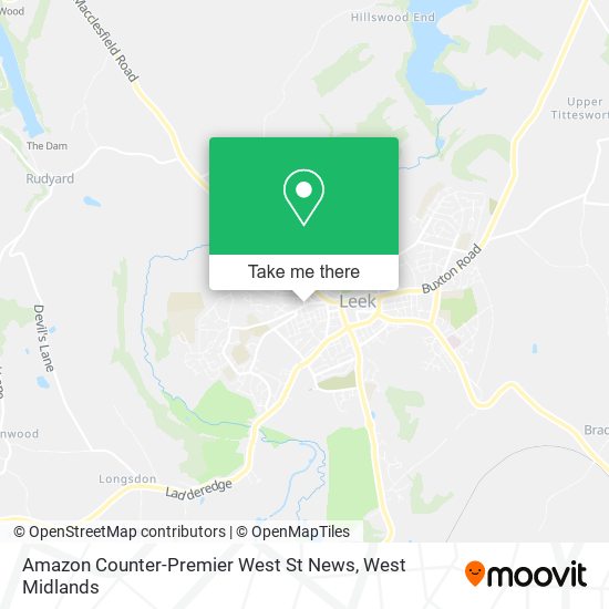 Amazon Counter-Premier West St News map