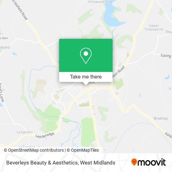 Beverleys Beauty & Aesthetics map