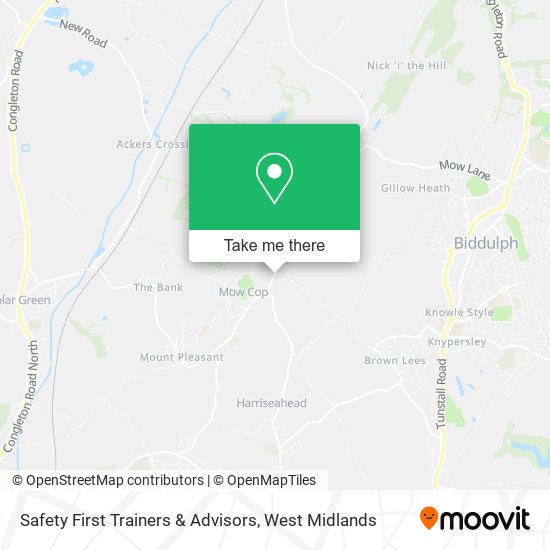 Safety First Trainers & Advisors map