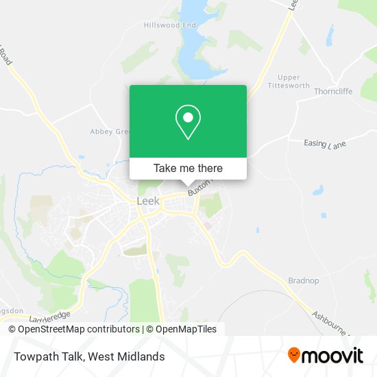 Towpath Talk map