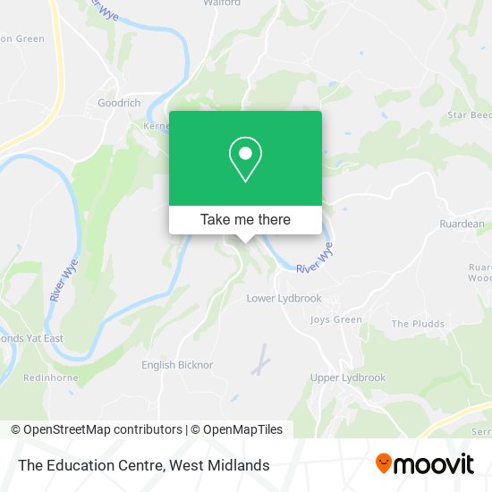 The Education Centre map