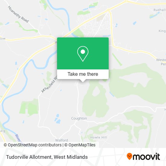Tudorville Allotment map