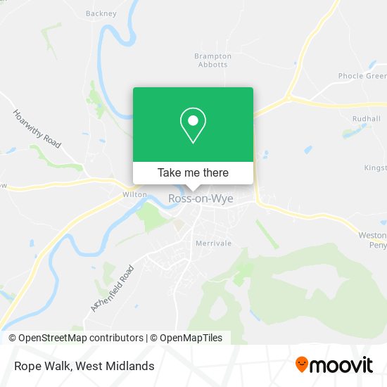 Rope Walk map