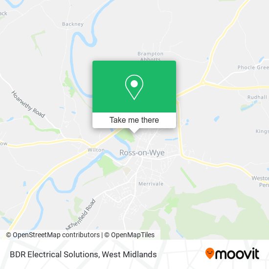 BDR Electrical Solutions map