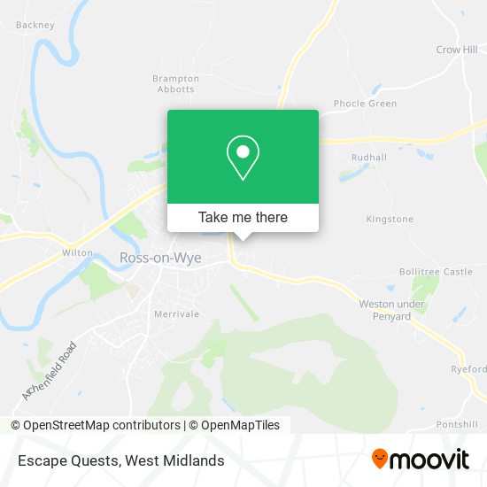 Escape Quests map