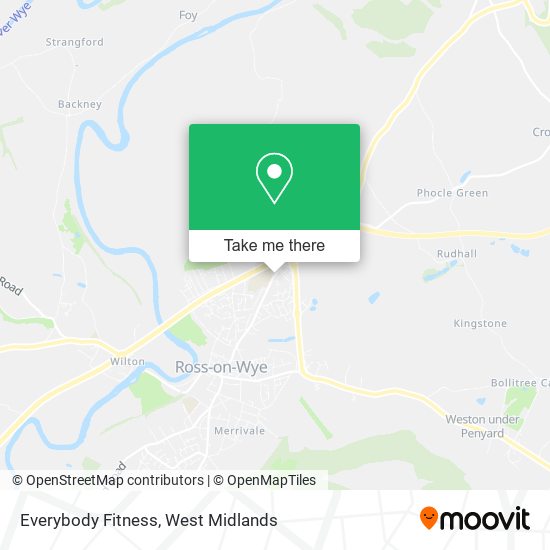 Everybody Fitness map