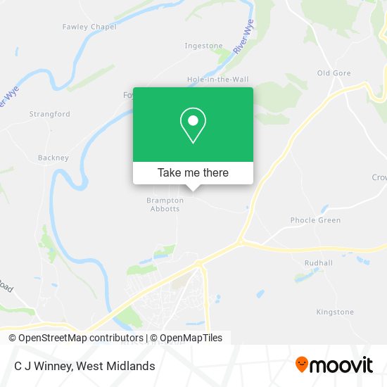C J Winney map
