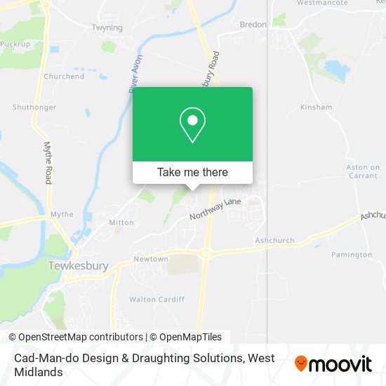 Cad-Man-do Design & Draughting Solutions map