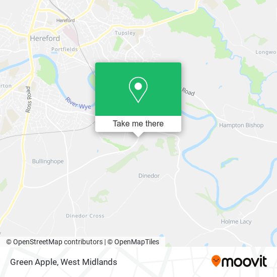 Green Apple map