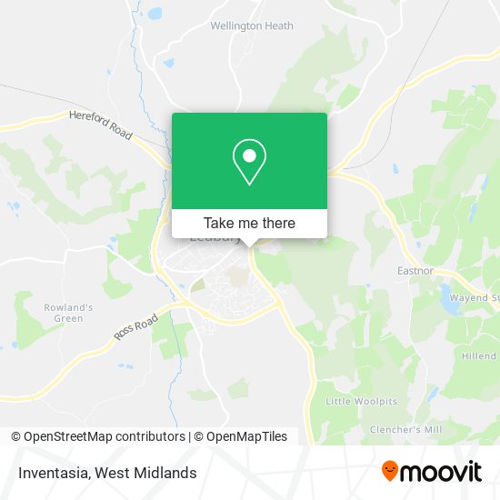 Inventasia map