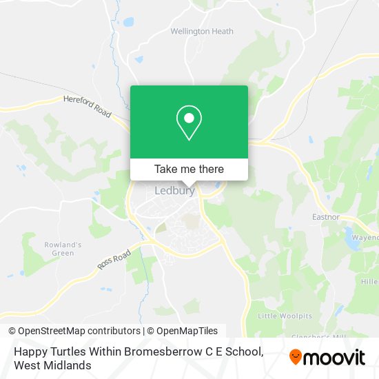 Happy Turtles Within Bromesberrow C E School map
