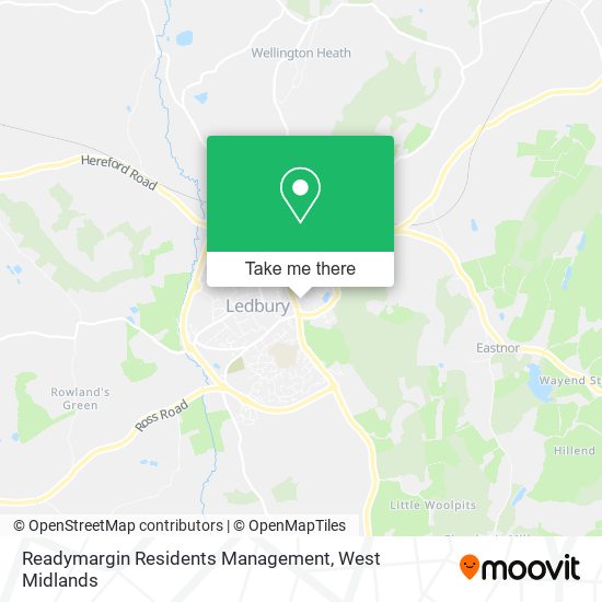 Readymargin Residents Management map