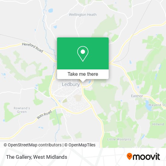 The Gallery map