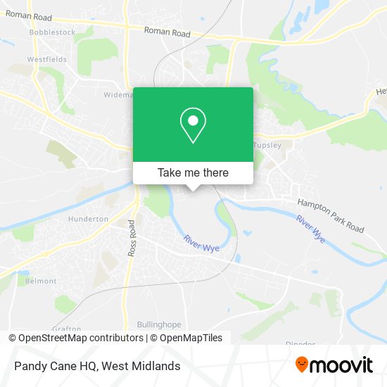 Pandy Cane HQ map