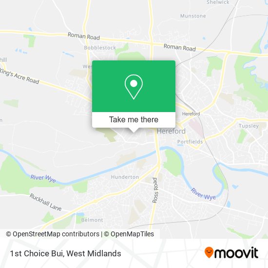 1st Choice Bui map