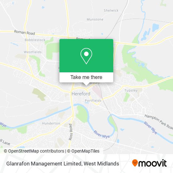 Glanrafon Management Limited map