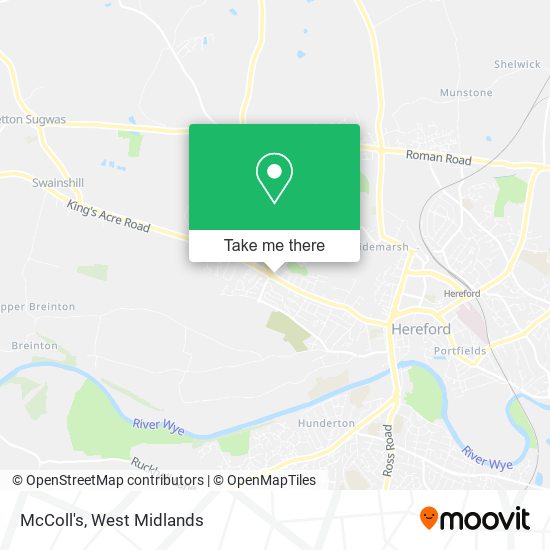McColl's map