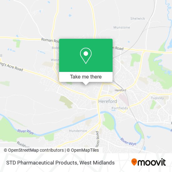 STD Pharmaceutical Products map