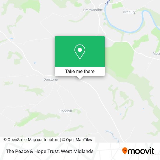 The Peace & Hope Trust map