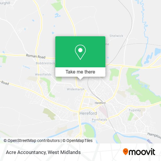 Acre Accountancy map