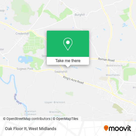 Oak Floor It map