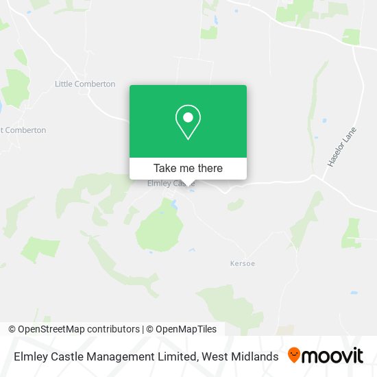 Elmley Castle Management Limited map