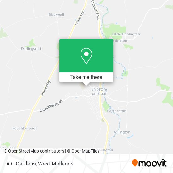 A C Gardens map
