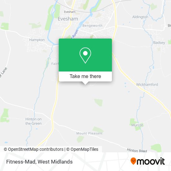 Fitness-Mad map
