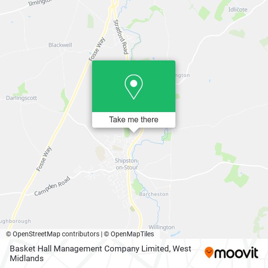 Basket Hall Management Company Limited map