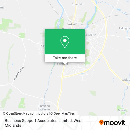 Business Support Associates Limited map